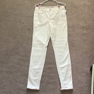Athleta white jeans, size 12T